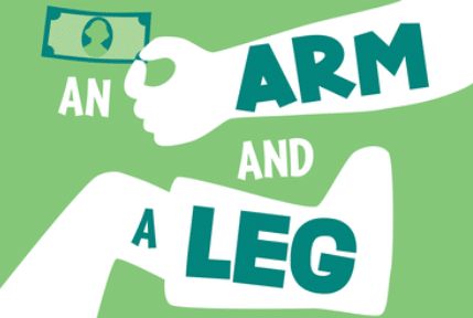 an arm and a leg podcast cover