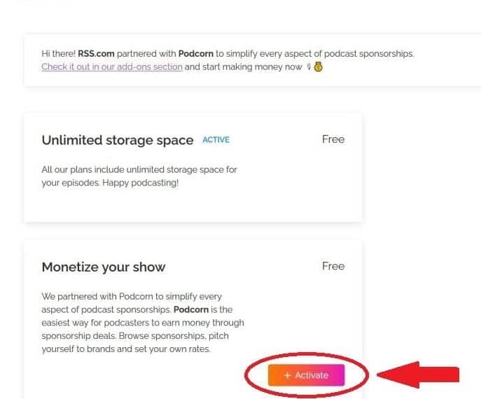Make Money Podcasting With Podcorn RSS Account Activate]