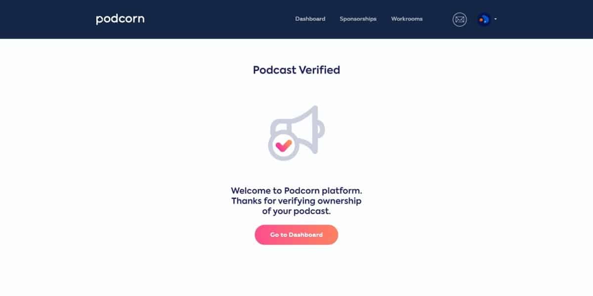 verify your podcast with podcorn