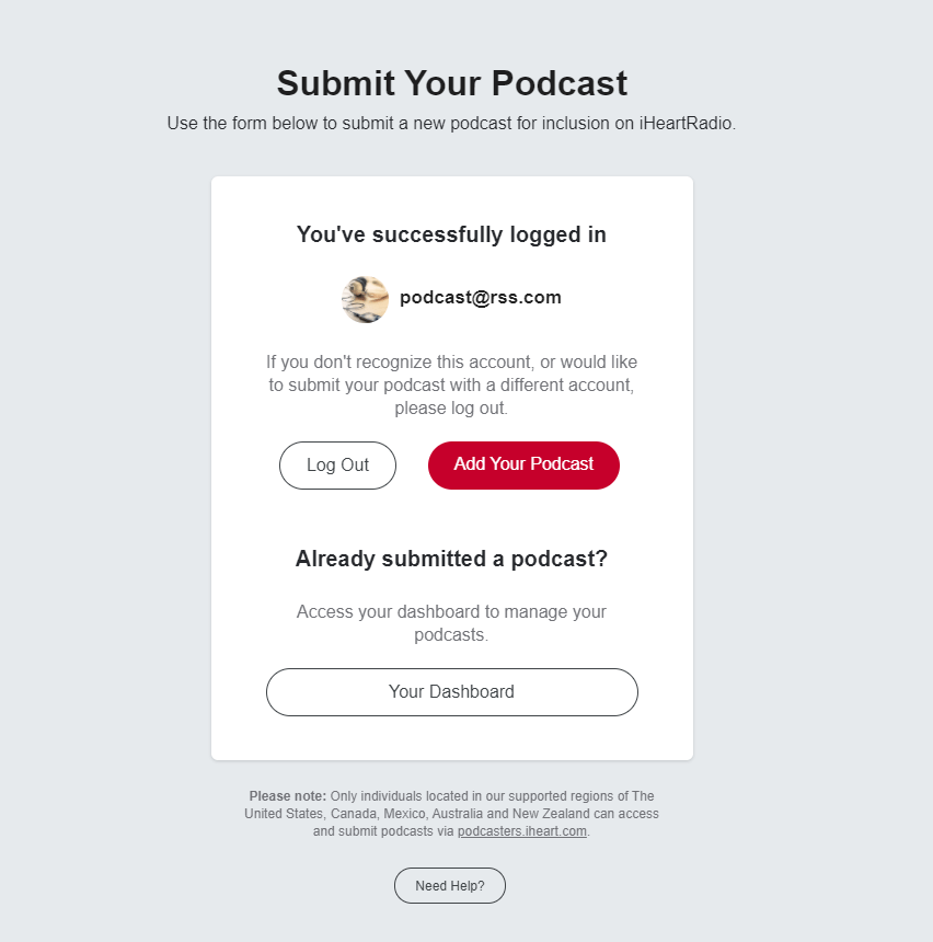 How To Submit A Podcast To Iheartradio Blog Podcasting And Beyond 