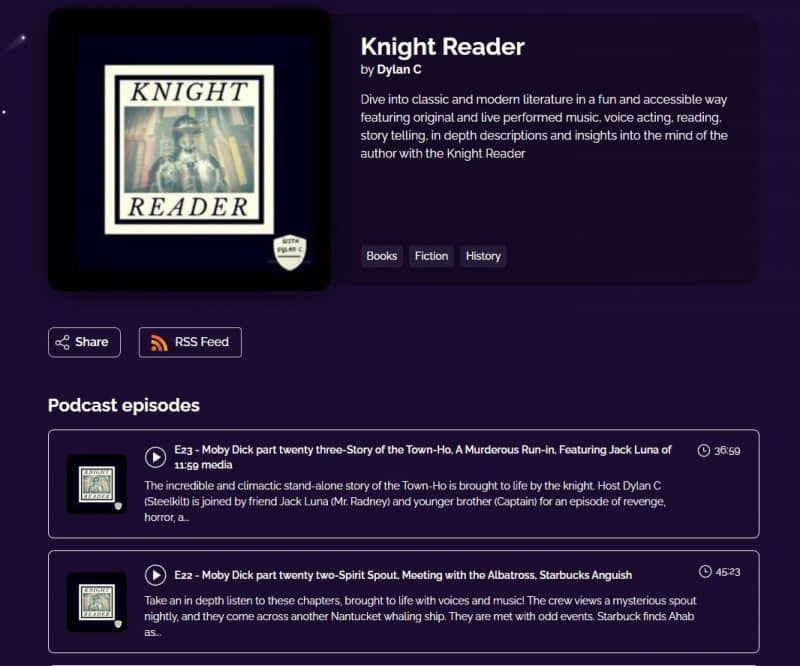 knight reader podcast