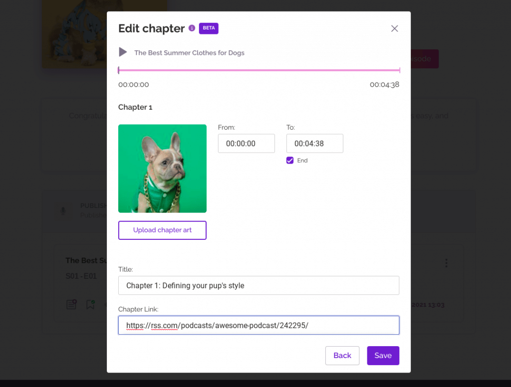 Adding Chapter Markers to Your Podcast with Forecast 