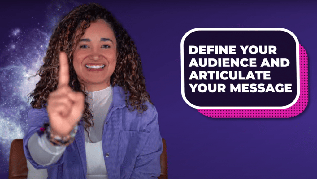 define your podcast's audience and articulate your message