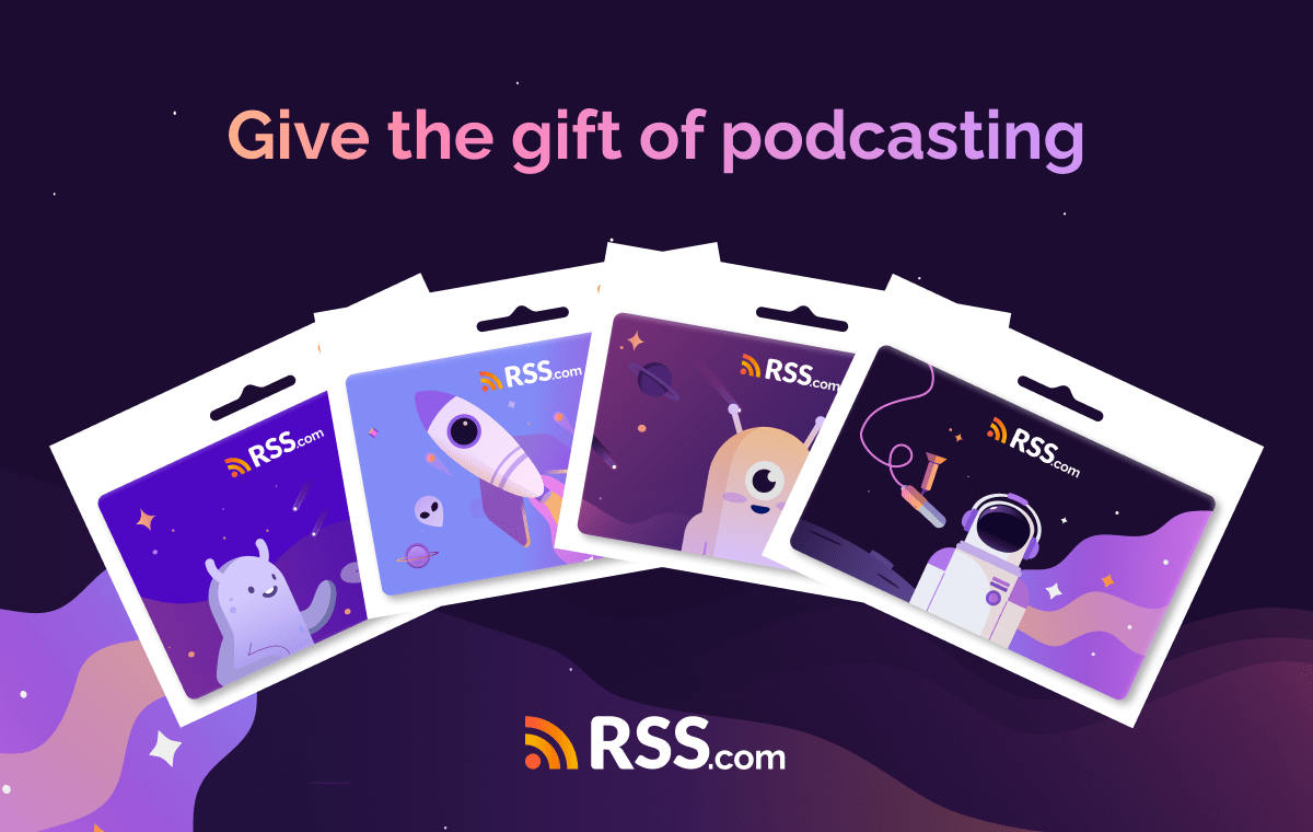 Podcast Hosting Gift Cards – The Ultimate Gift for Aspiring Podcasters
