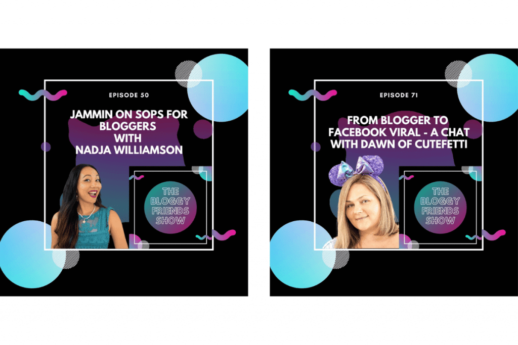 Podcast Cover Art Bloggy Friends Show